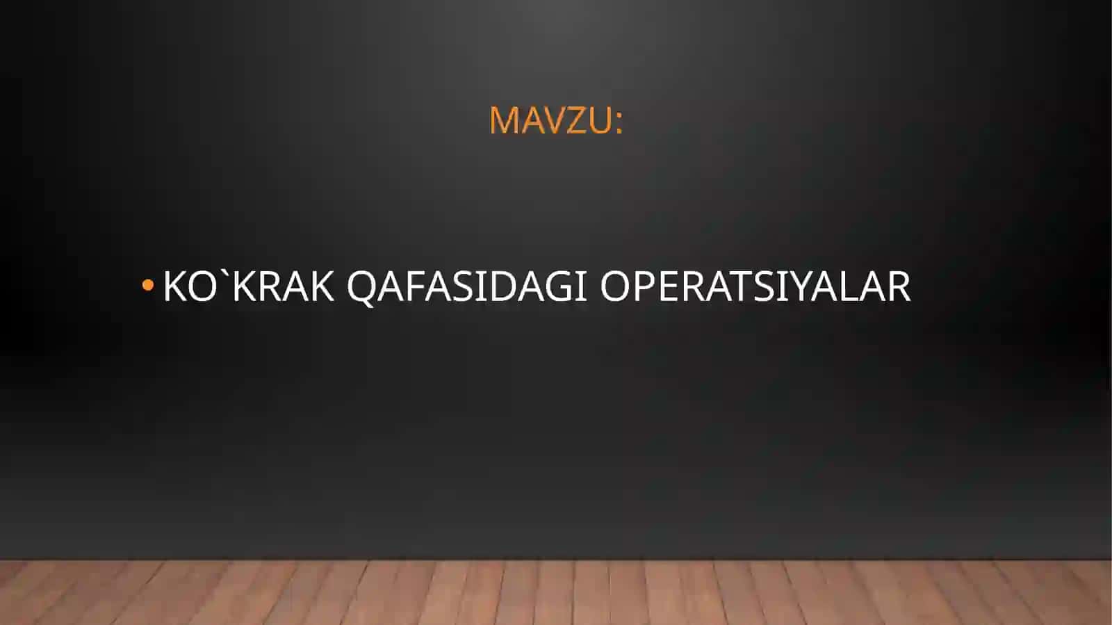 KO`KRAK QAFASIDAGI OPERATSIYALAR PLEVRAL PUNKTSIYA 2