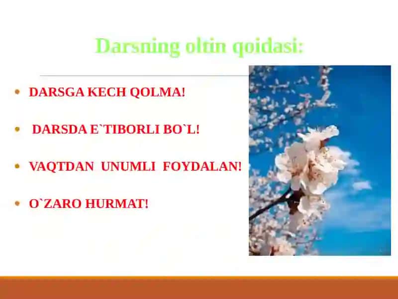 Gullarning changlanishi 2