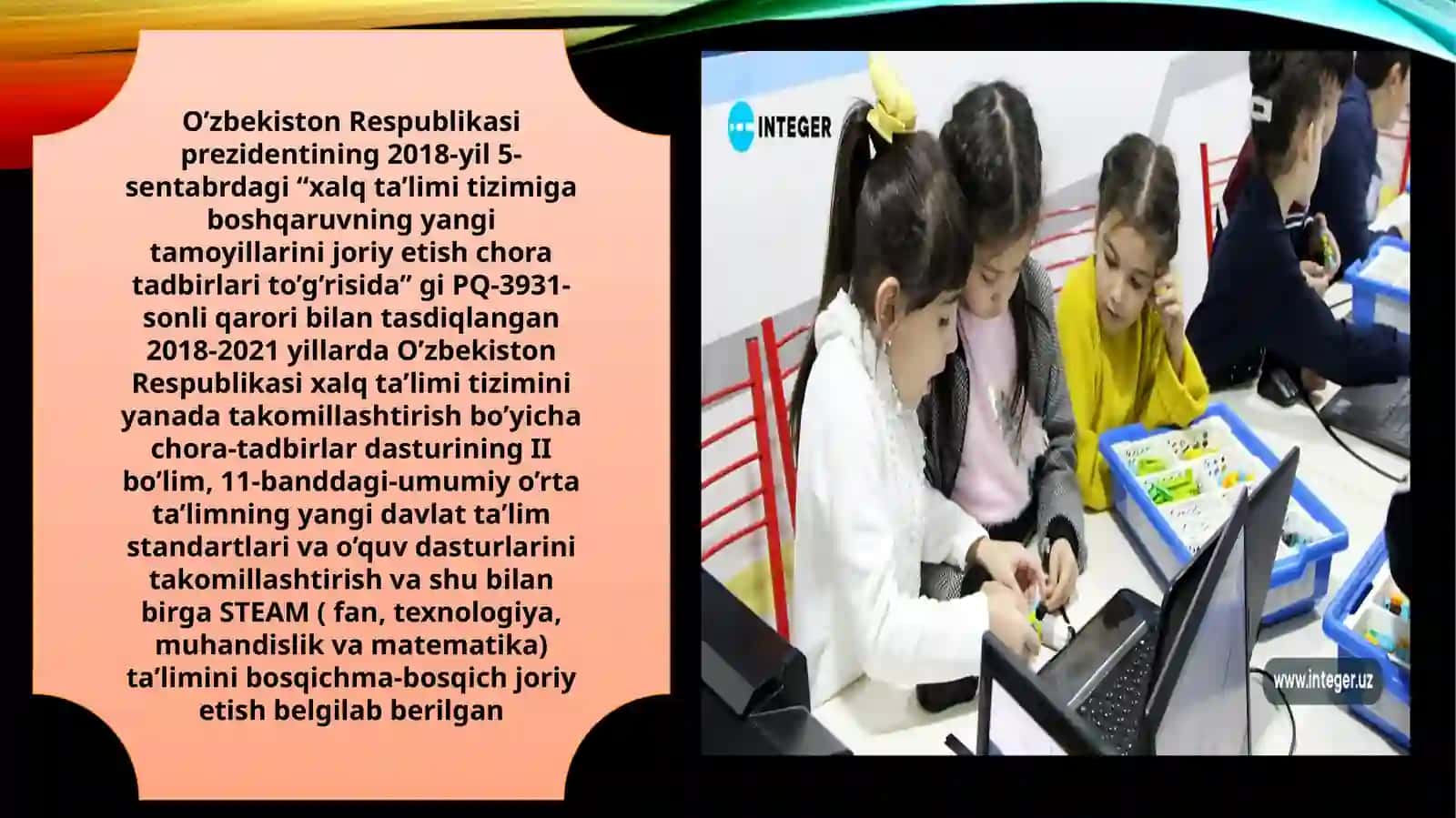Ta’limga STEAM yondashuv va kreativlik 2