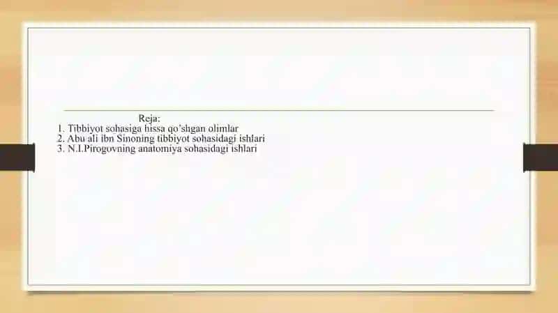 Anatomiya fanining rivojlanish tarixi 2