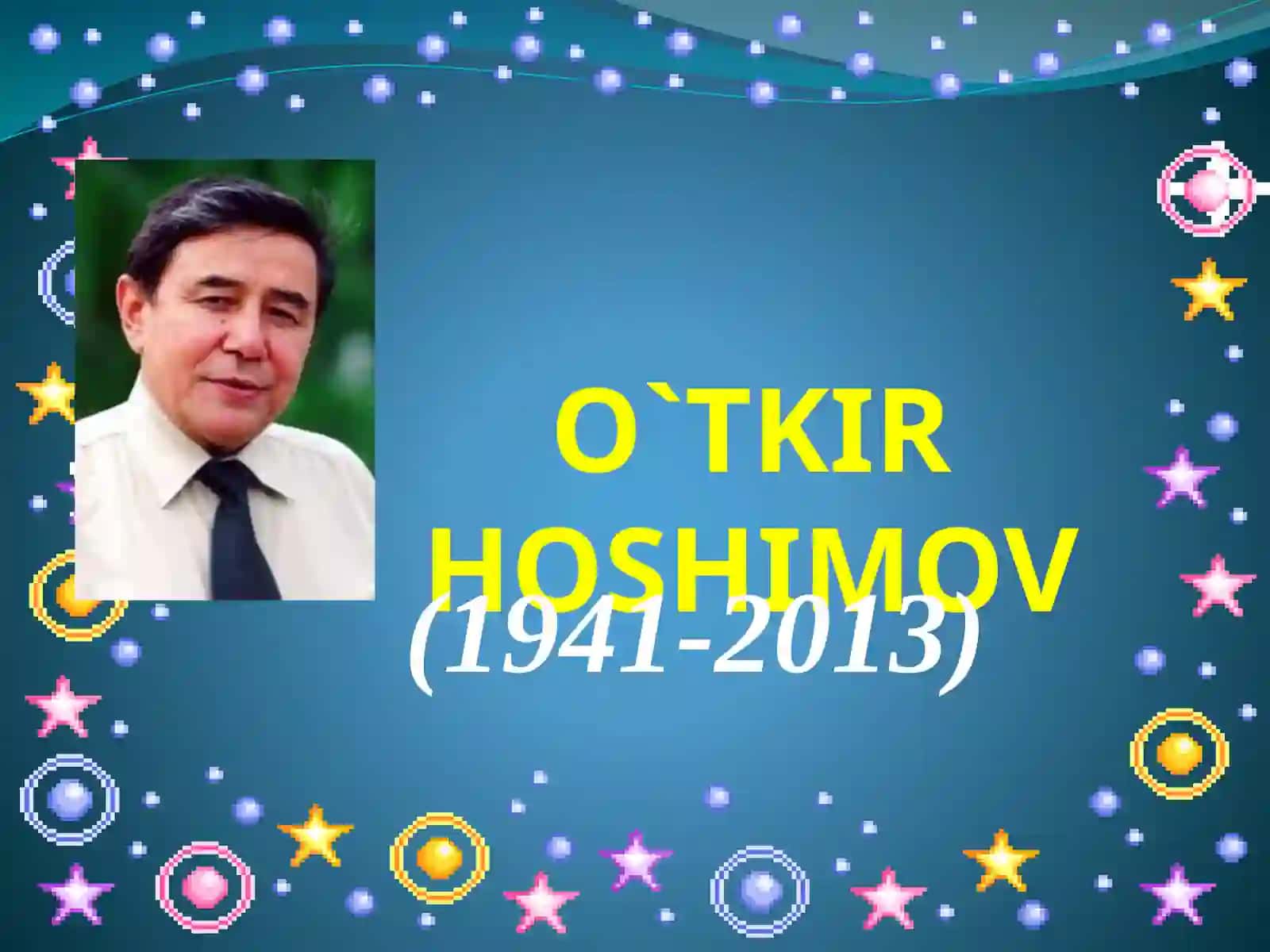 O’tkir Hoshimovning ijodiy merosi 2