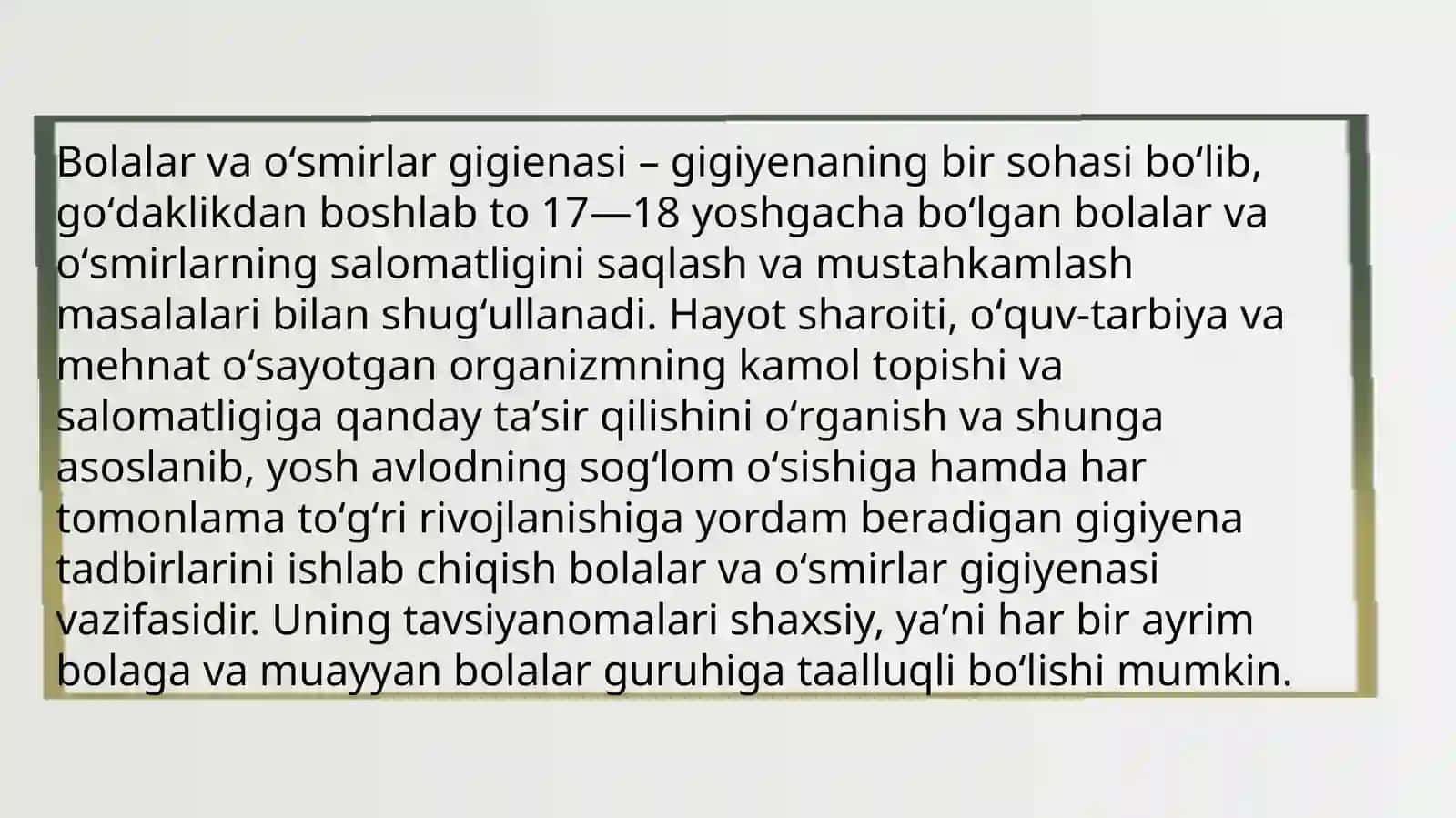 Bolalarni gigiyenik tarbiyalash 2
