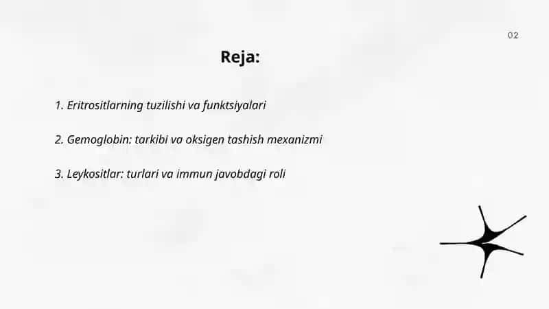 Eritrosit gemoglabin leykosit qon guruhlari 2