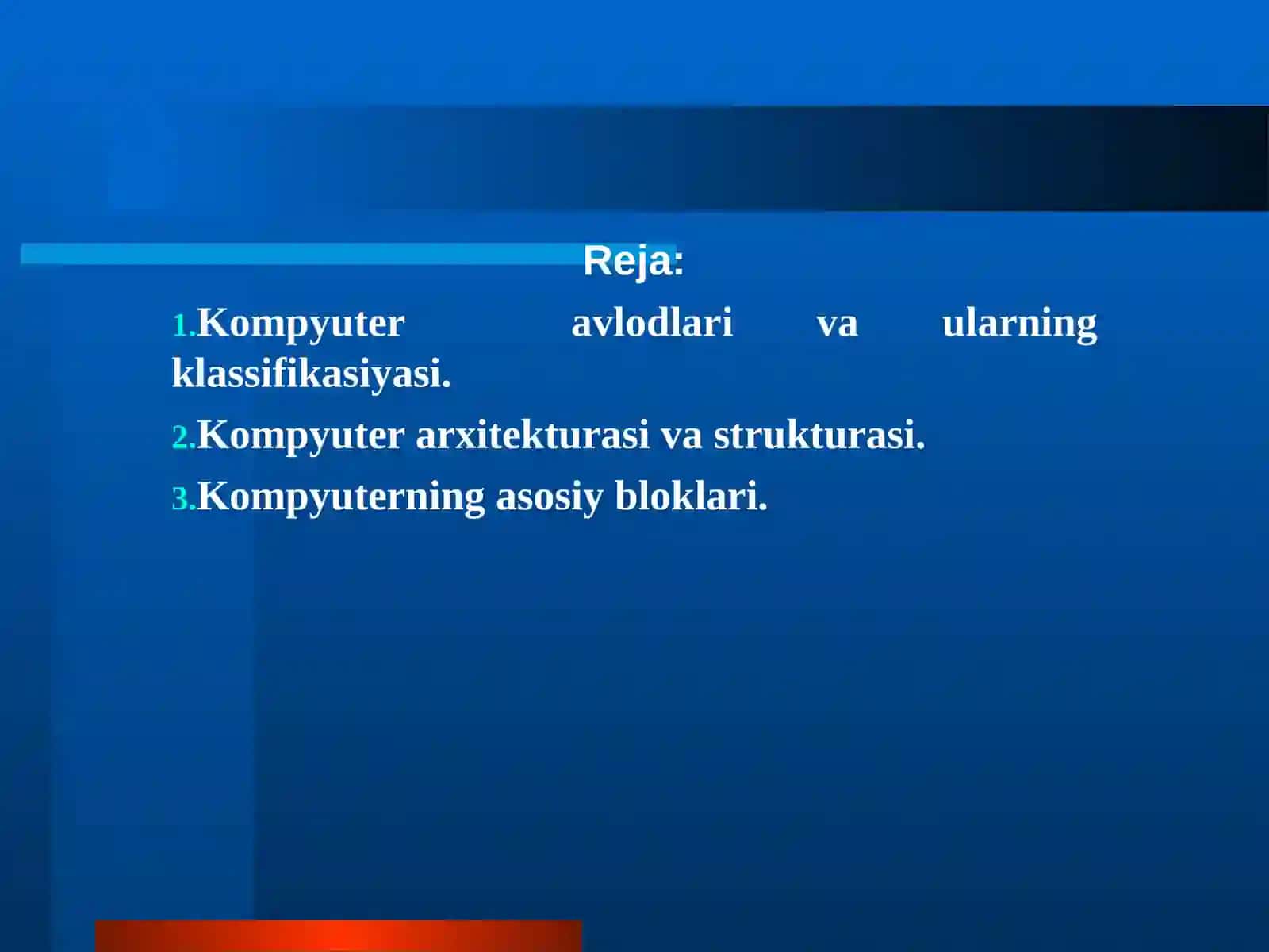 TARIX VA KOMPYUTER ASSOSIASIYASI FAOLIYATI BILAN TANISHISH 2
