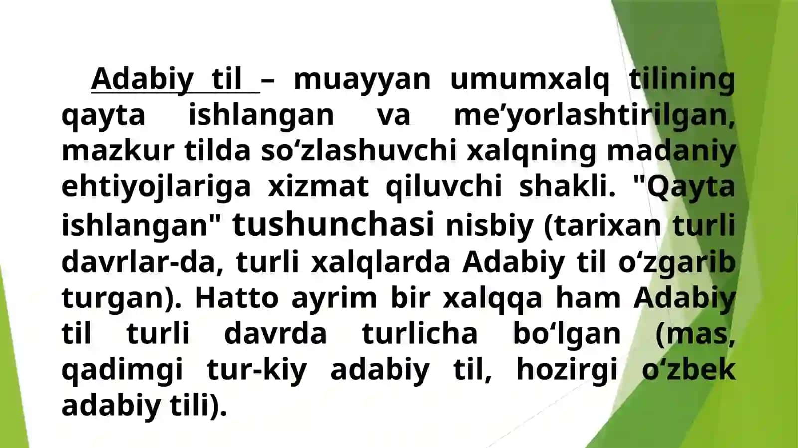 Adabiy til 2