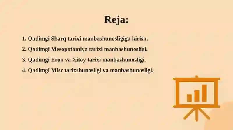 QаdimgiShаrq tаrixi mаnbаshunosligi 2