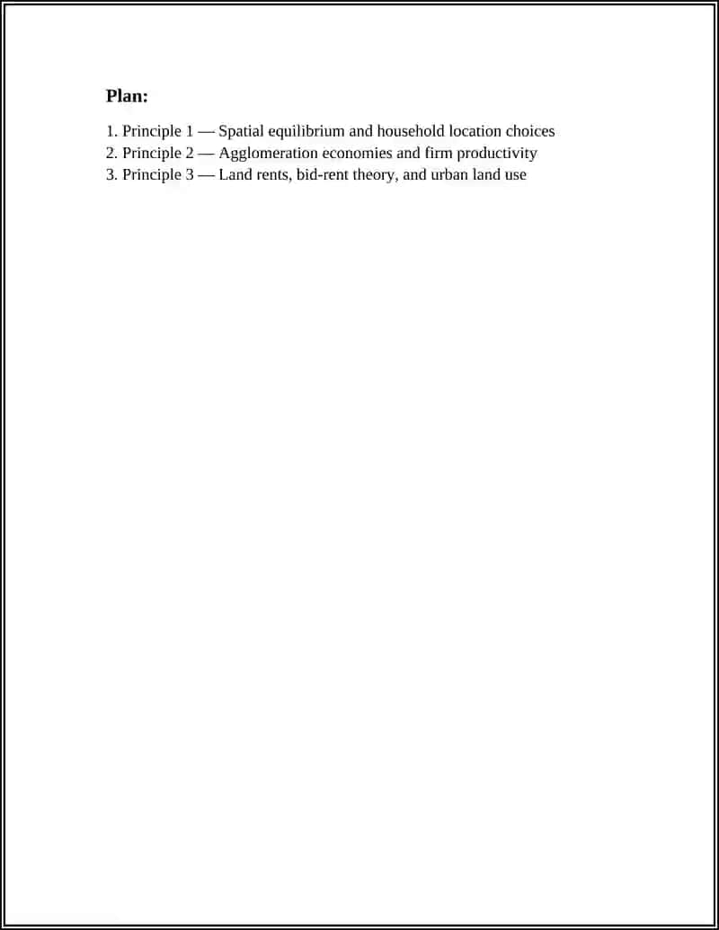 FIVE PRINCIPLES OF URBAN ECONOMICS 2