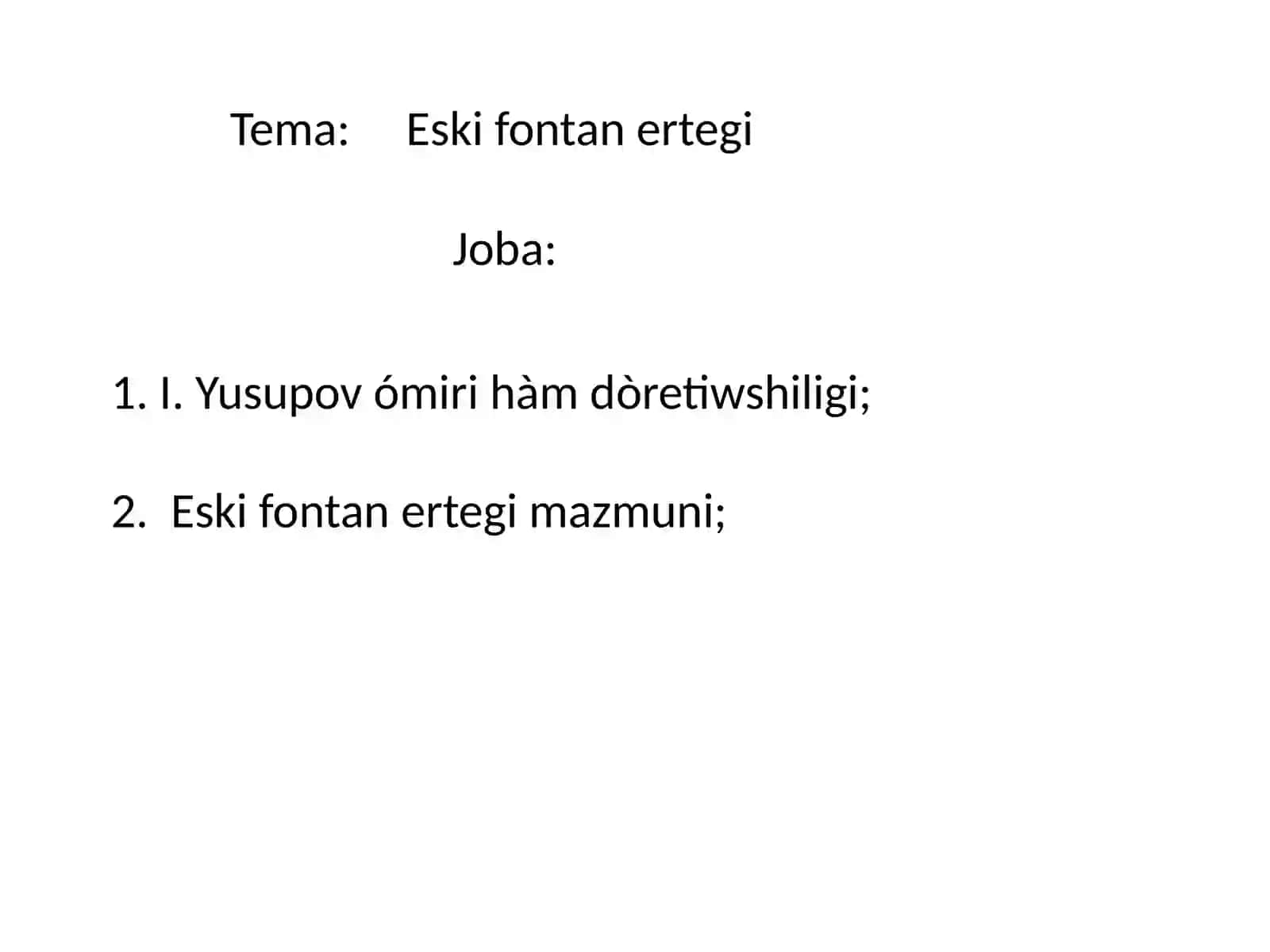 Eskifontan ertegi 2