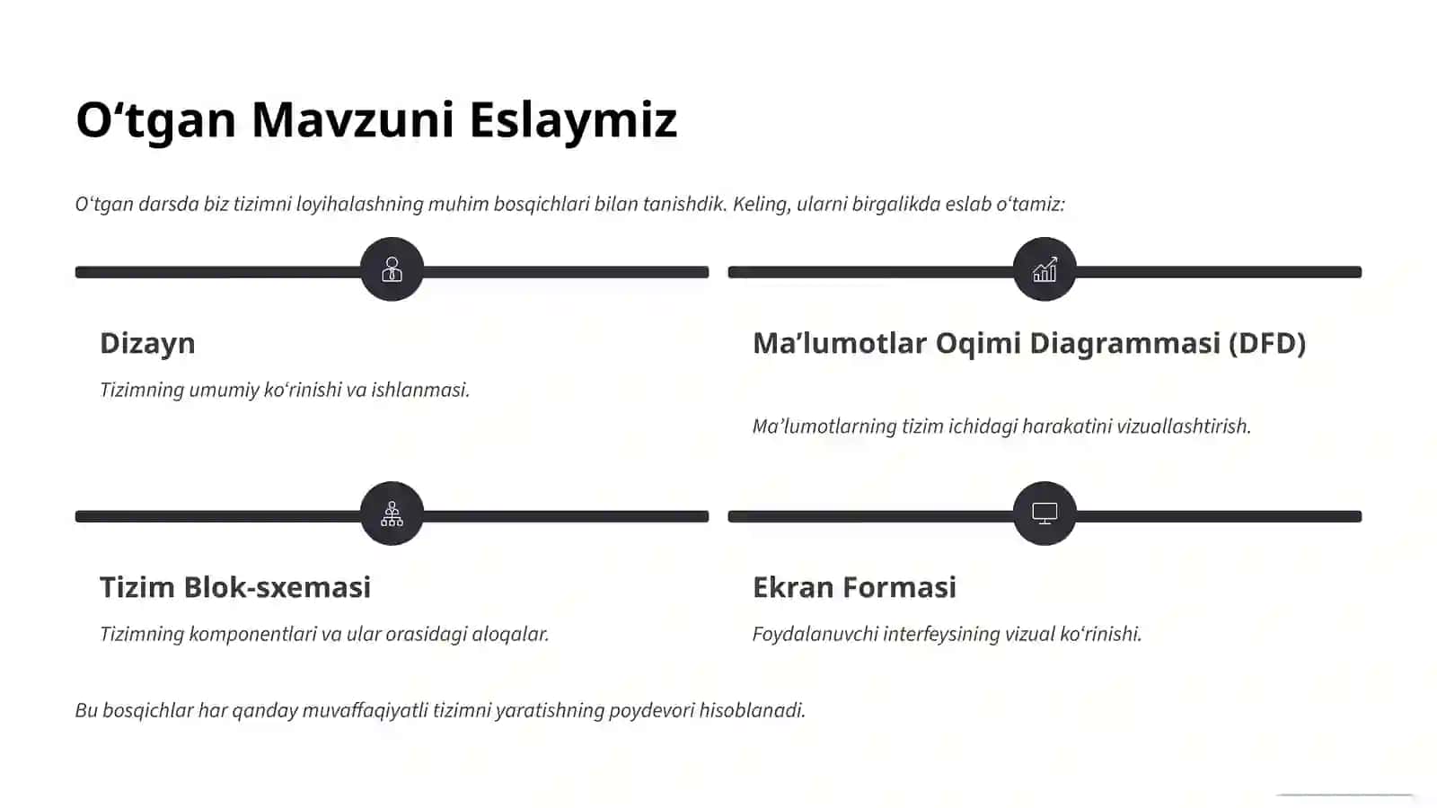 Texnik va Dasturiy Ta’minot 2