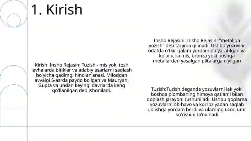 Insho Rejasini Tuzish 2