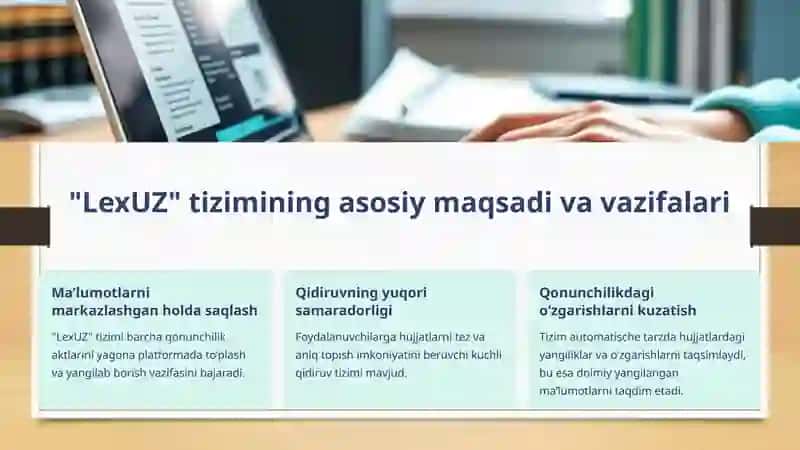 "LexUZ" tizimi va uning imkoniyatlari 2
