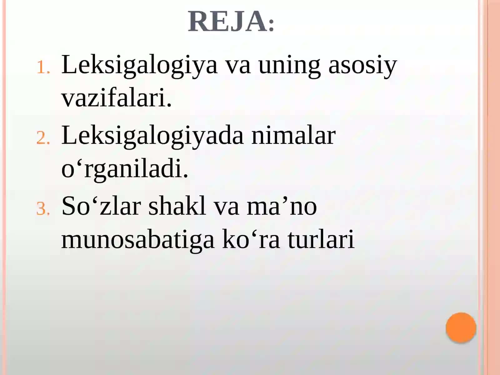 LEKSIGALOGIYA, UNING OBEKTI TURLARI VA VAZIFALARI 2