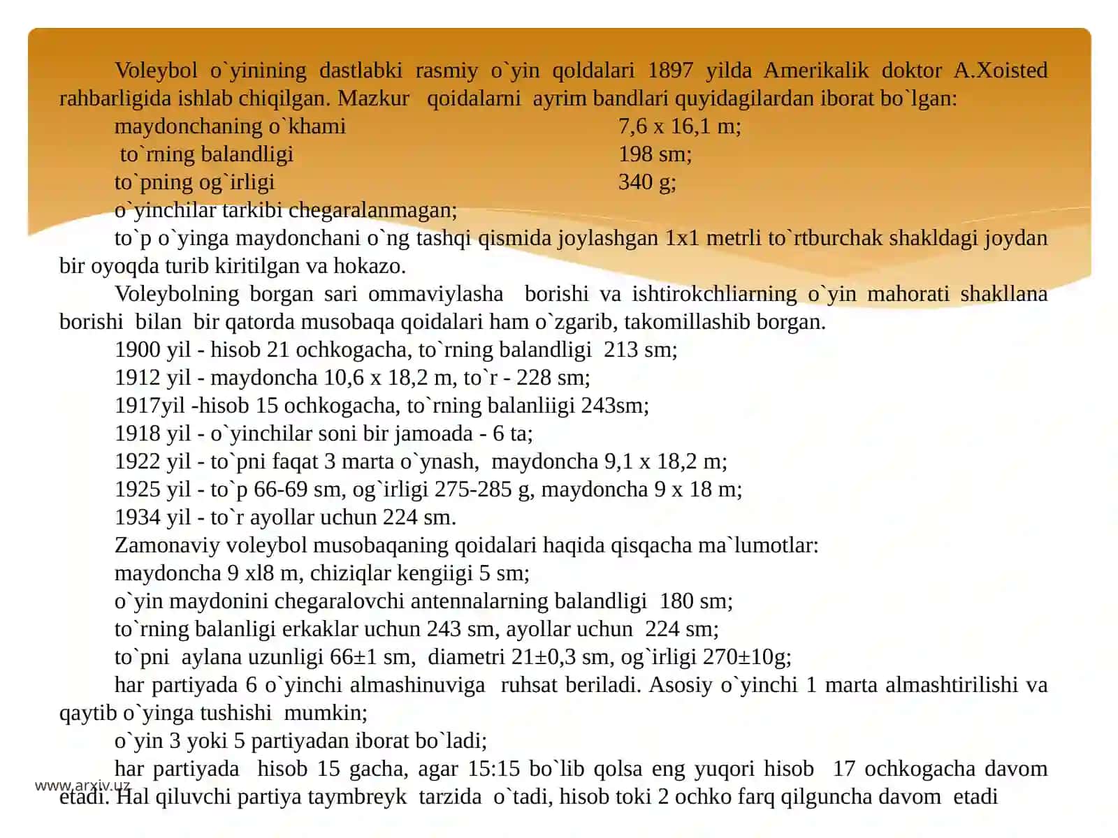 Voleybolo’yini qoidalari 2