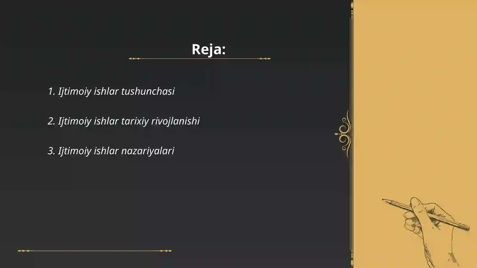 Ijtimoiy ishlar tehnalogiyalari 2