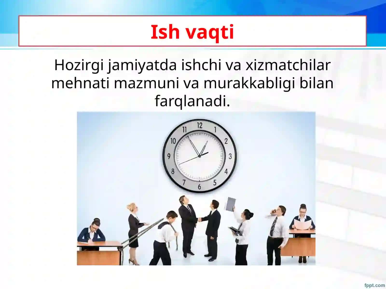 Ishvaqtivadamolishvaqti.Mehnatshartnomasini o‘zgartirish va bekorqilish 2