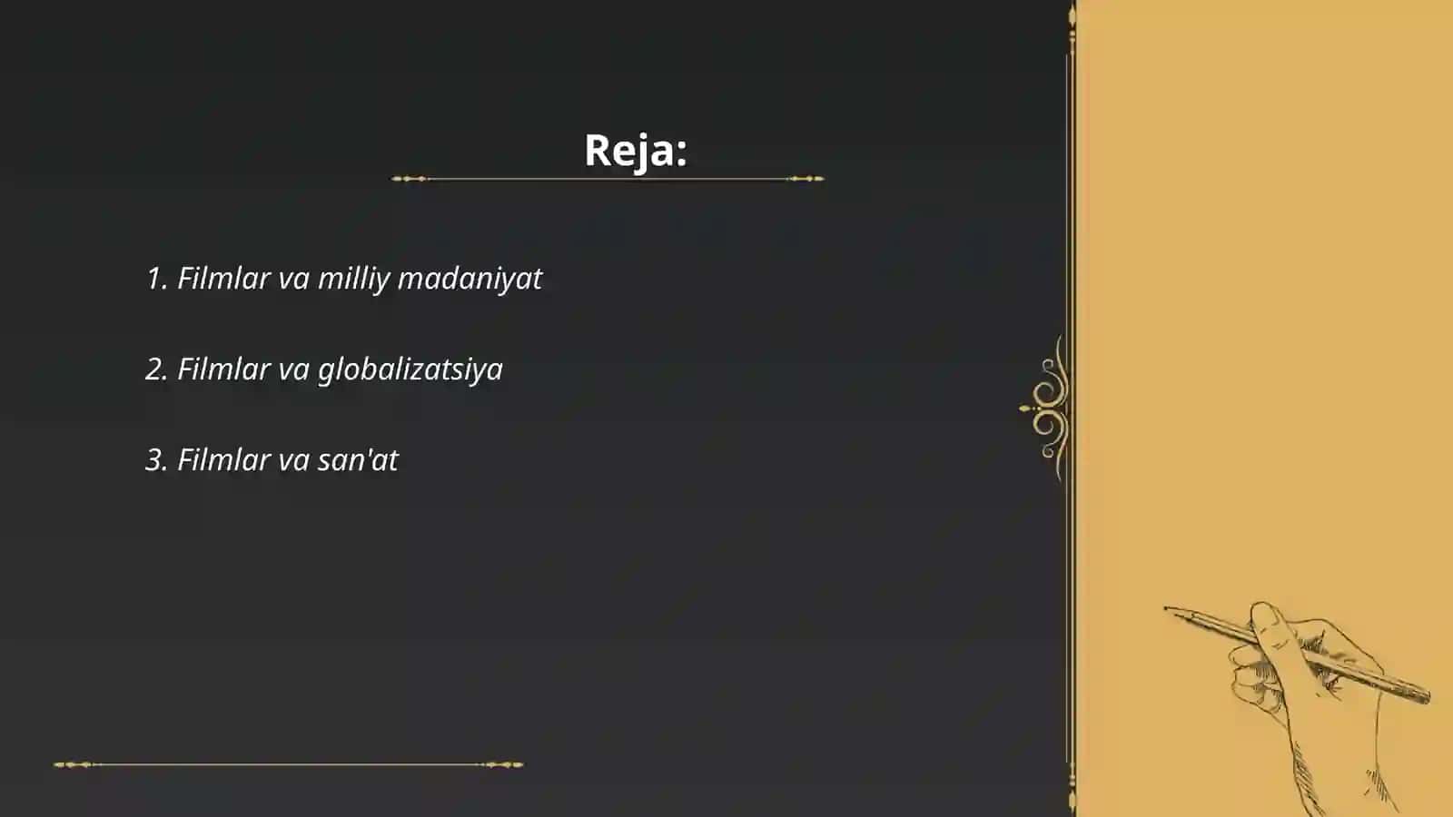 Filmlar va ommaviy madaniyat 2