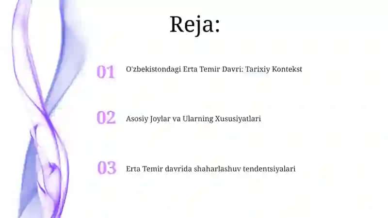 Oʻzbekiston urbanizatsiya jarayoning ilk temir davri bosqichlari 2