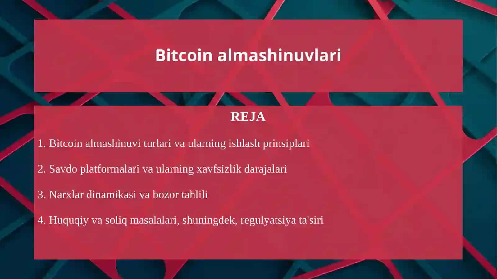 Bitcoin almashinuvlari 2