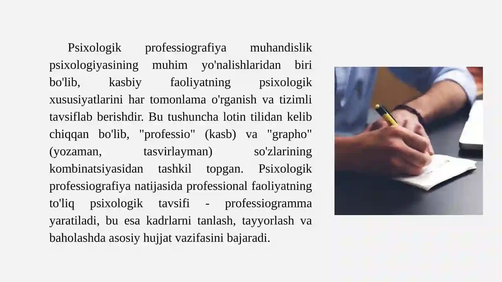 Psixologik professiografiya 2