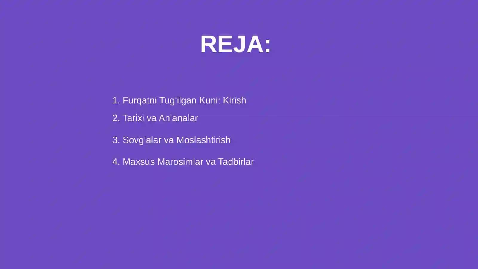 Furqatni tugʻilgan kuni 2