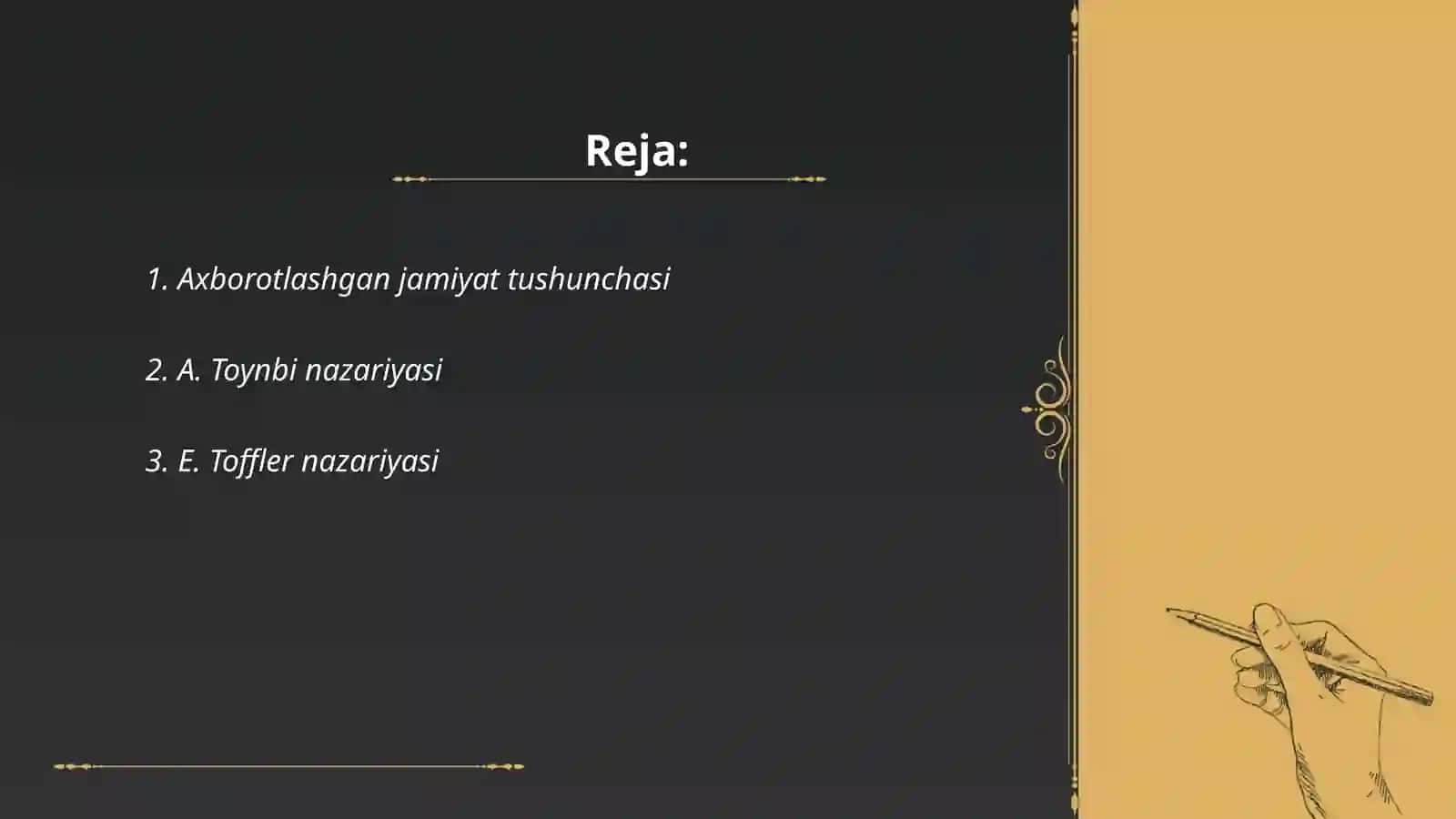 Axborotlashgan jamiyat va uning istiqbollari 2