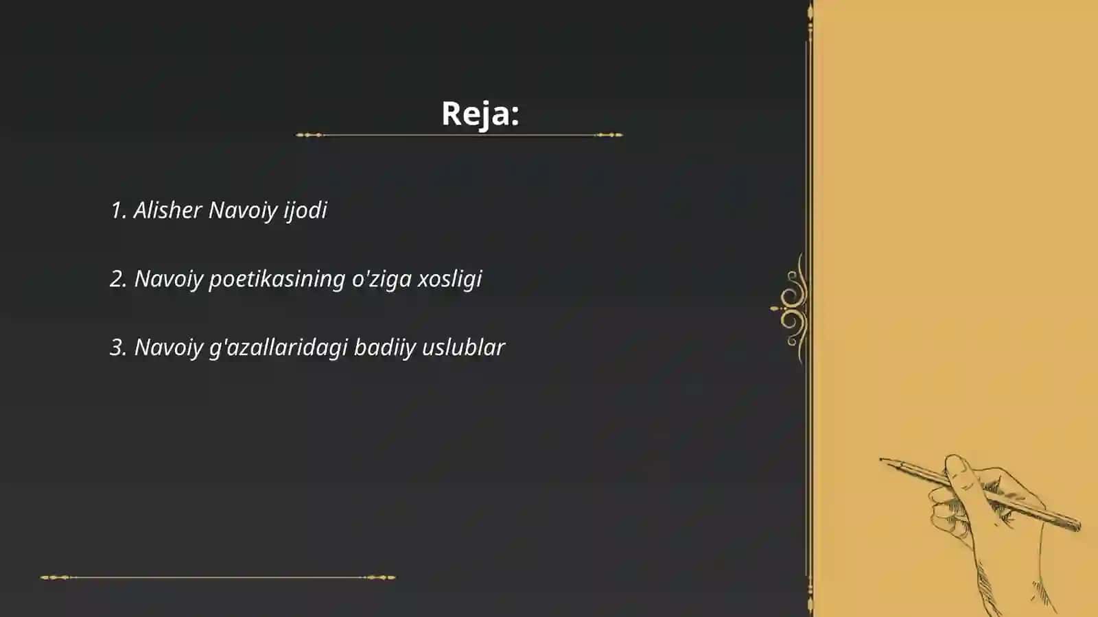 Y.Is’hoqovning “Navoiy poetikasi” asari 2