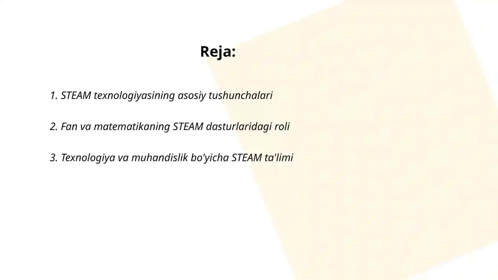 STEAM texnalogiyasi 2