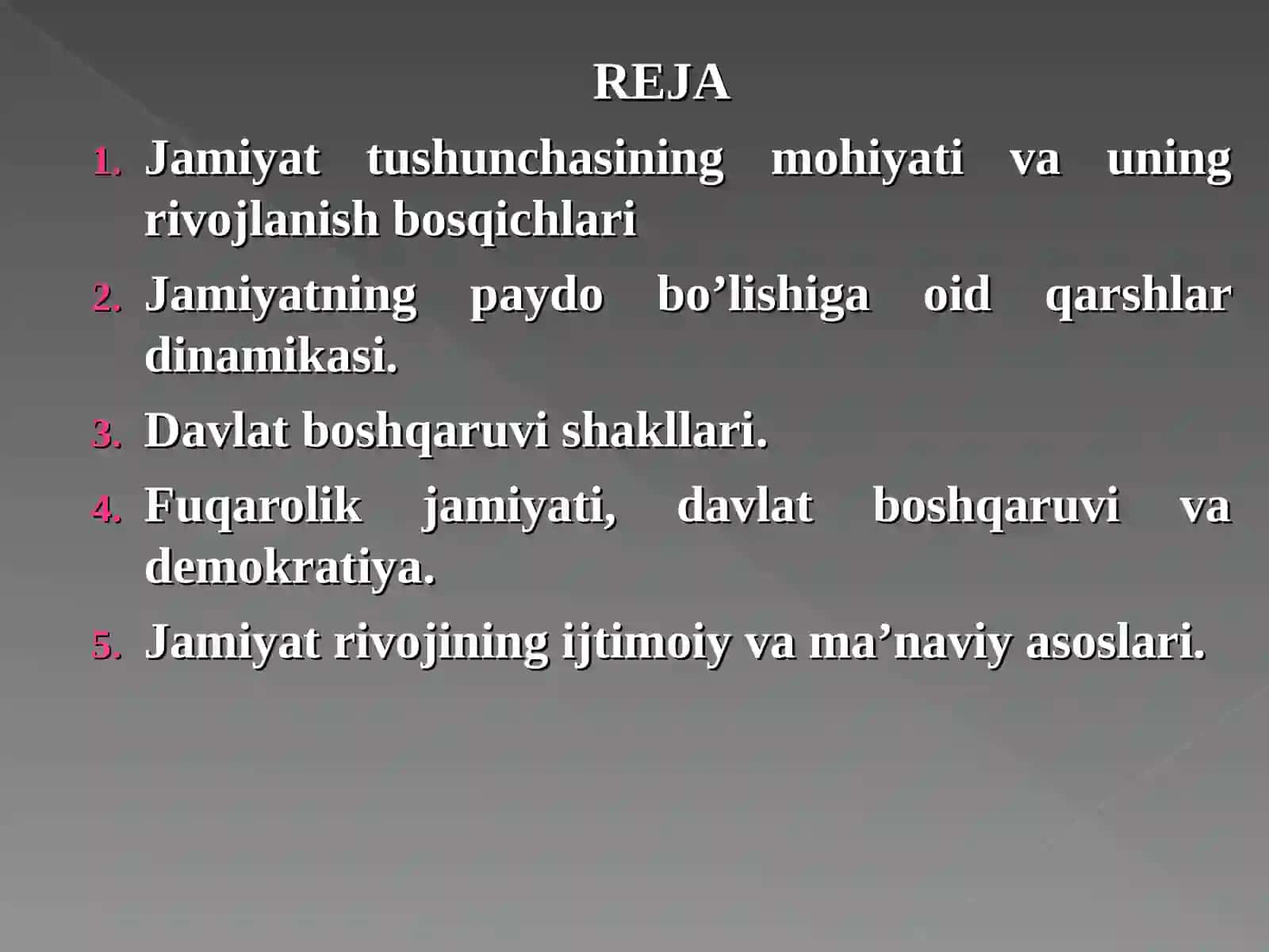 JAMIYAT FALSAFASI 2