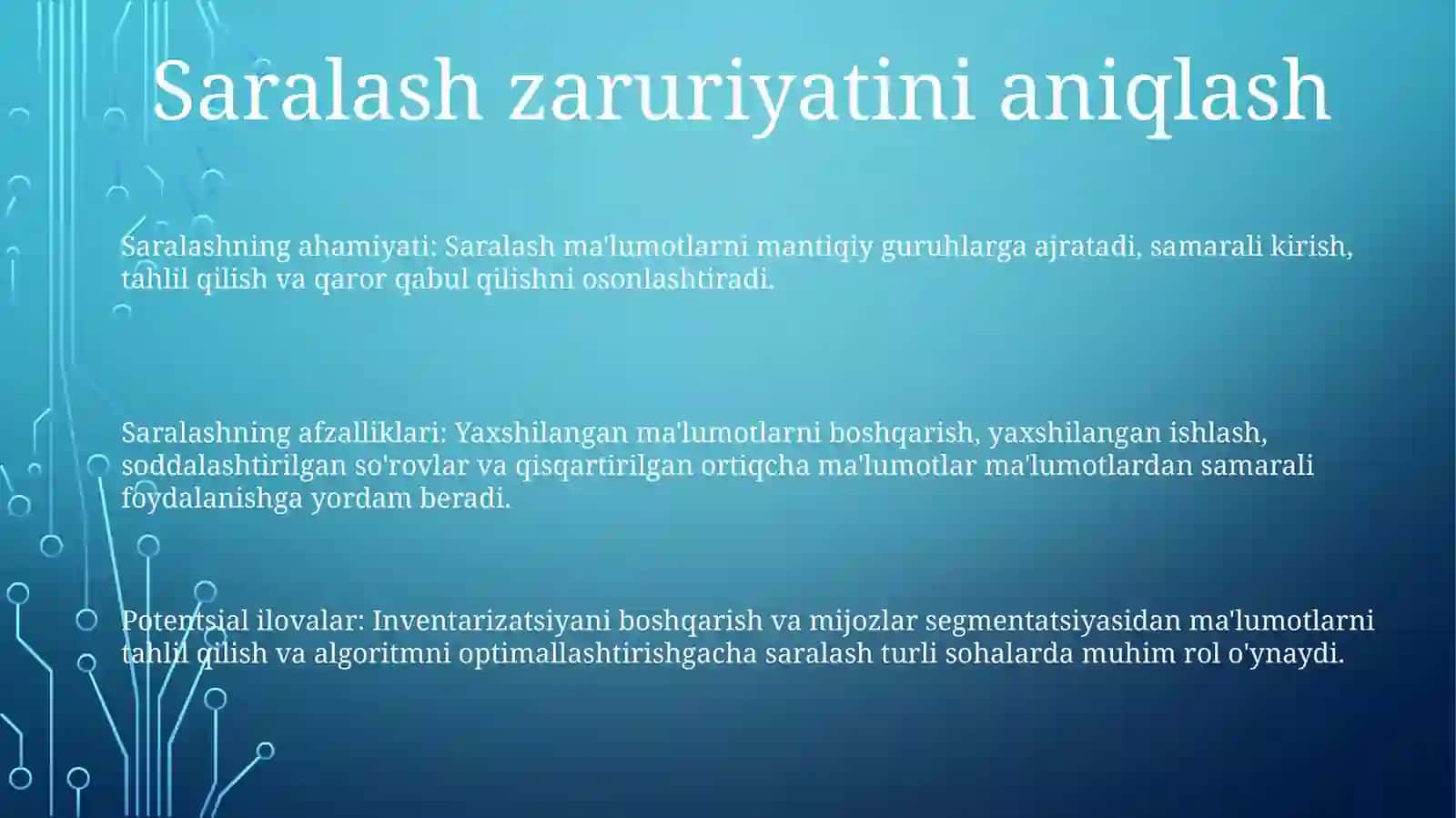 TóplamlarniSinflargaAjratish 2
