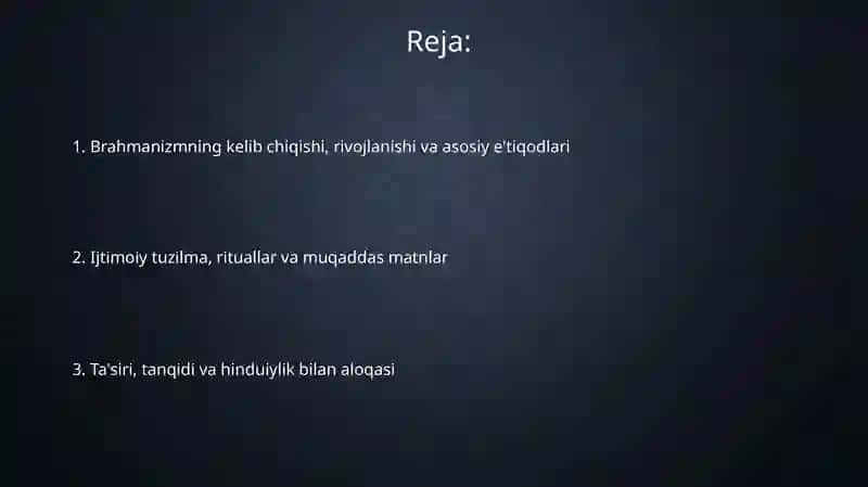 Braxmanizm tushunchasi 2