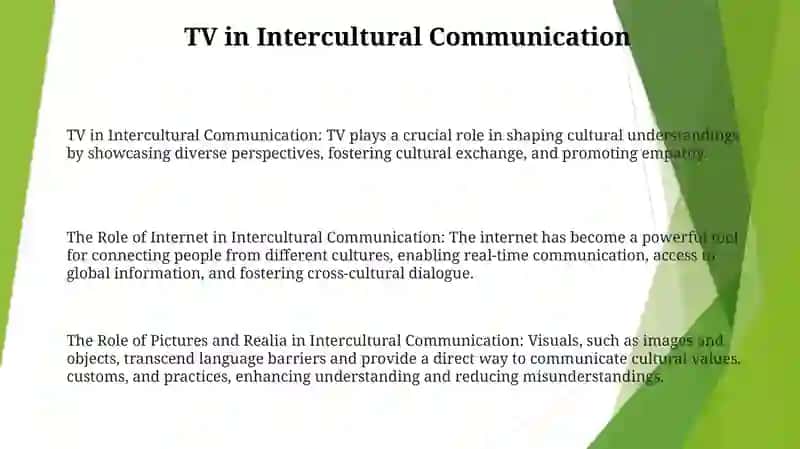 TV in Intercultural Communication 2