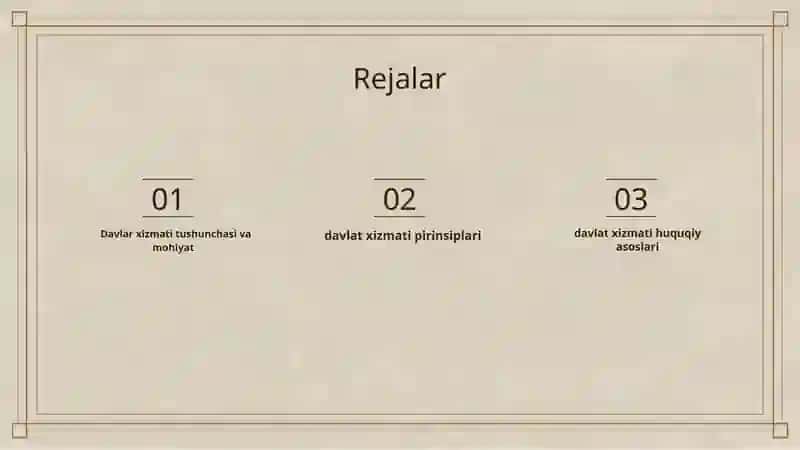 Davlat xizmati 2