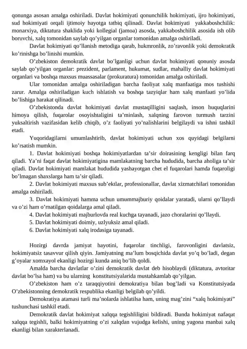 XALQ HOKIMIYATCHILIGINING KONSTITUTSIYAVIY ASOSLARI 2