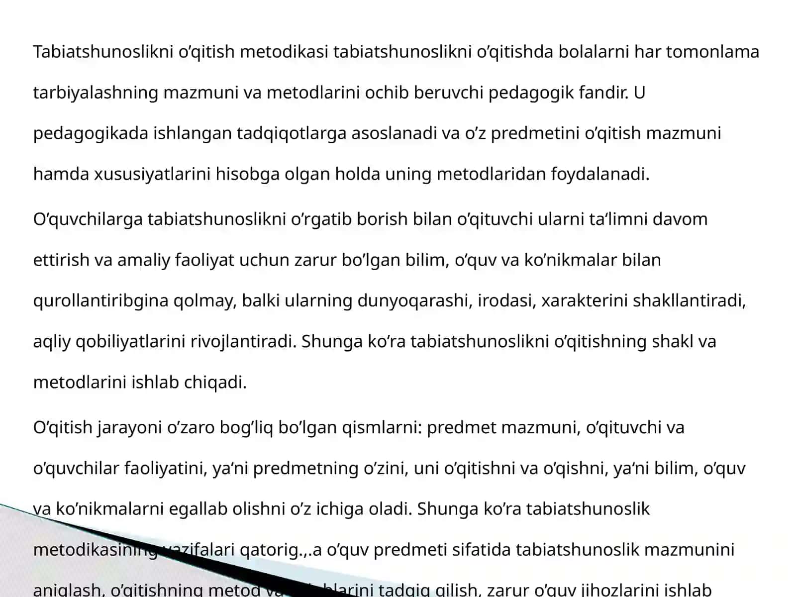 4-SinfTabiatshunoslik 2