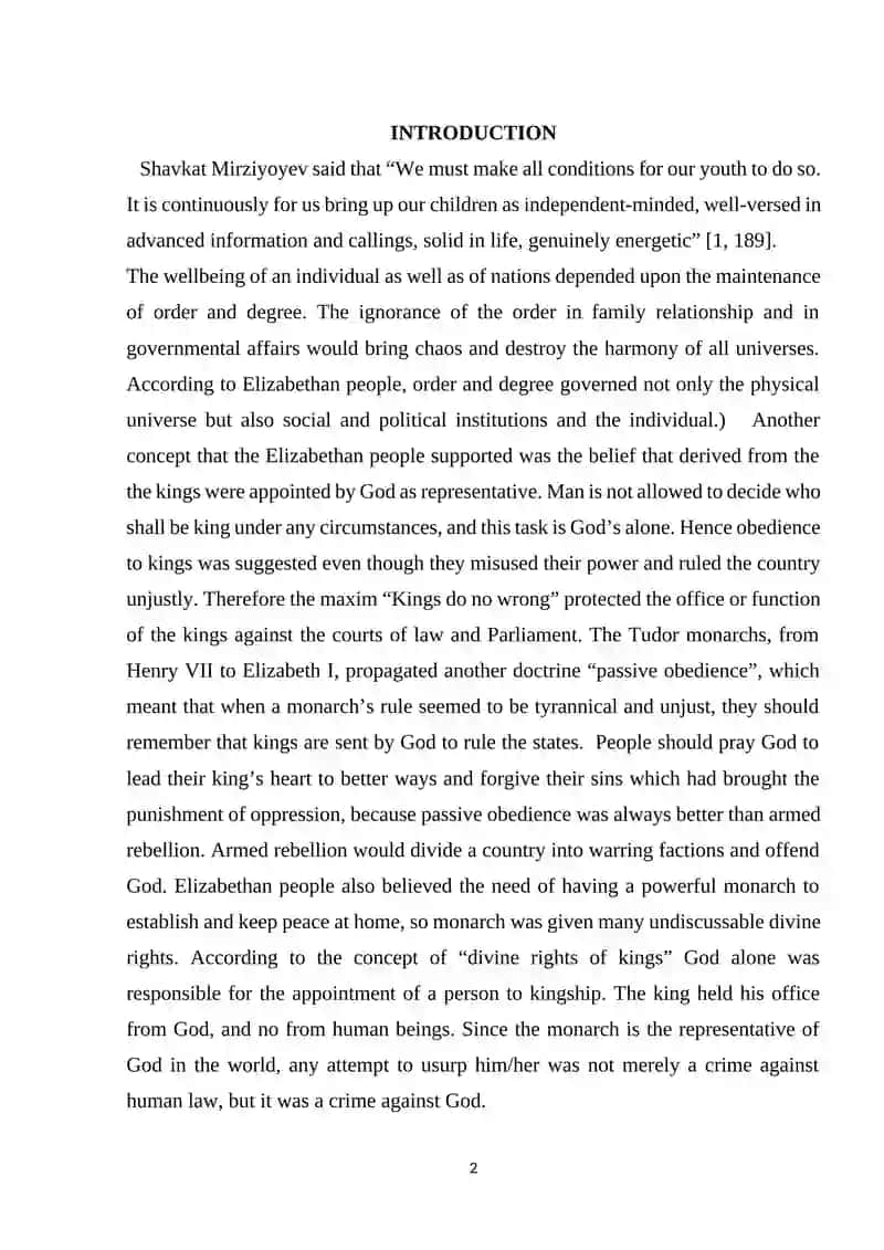 Impact of William Shakespeare to English Language 2