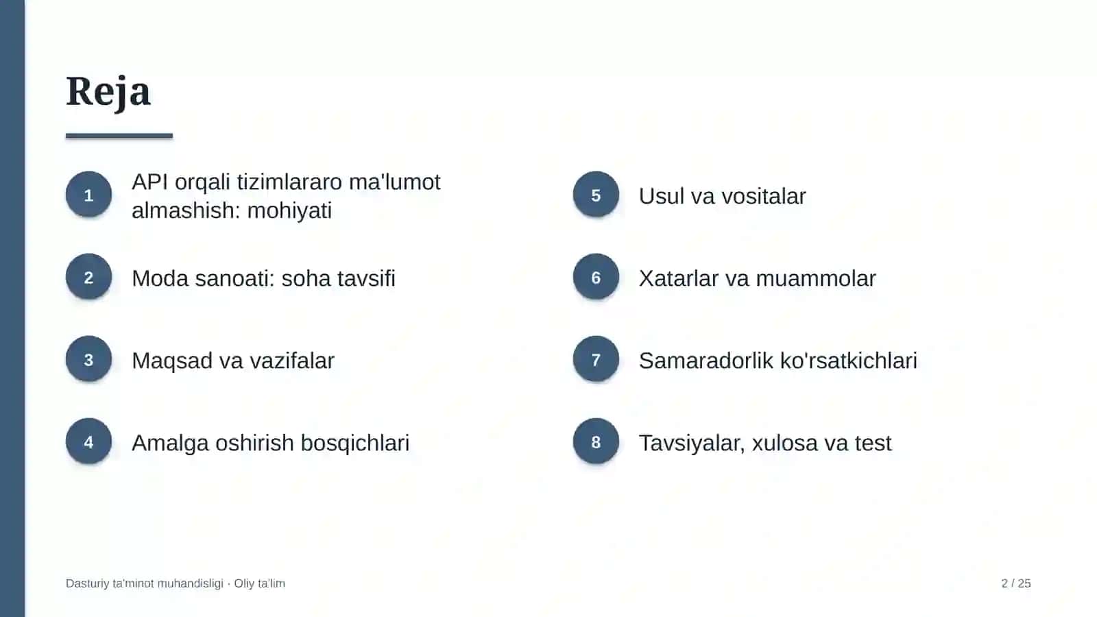 moda sanoatida api orqali tizimlararo ma'lumot almashish 8055 2