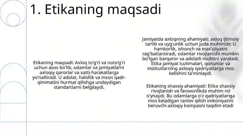 Etikaning Mohiyati Va Ahamyati 2