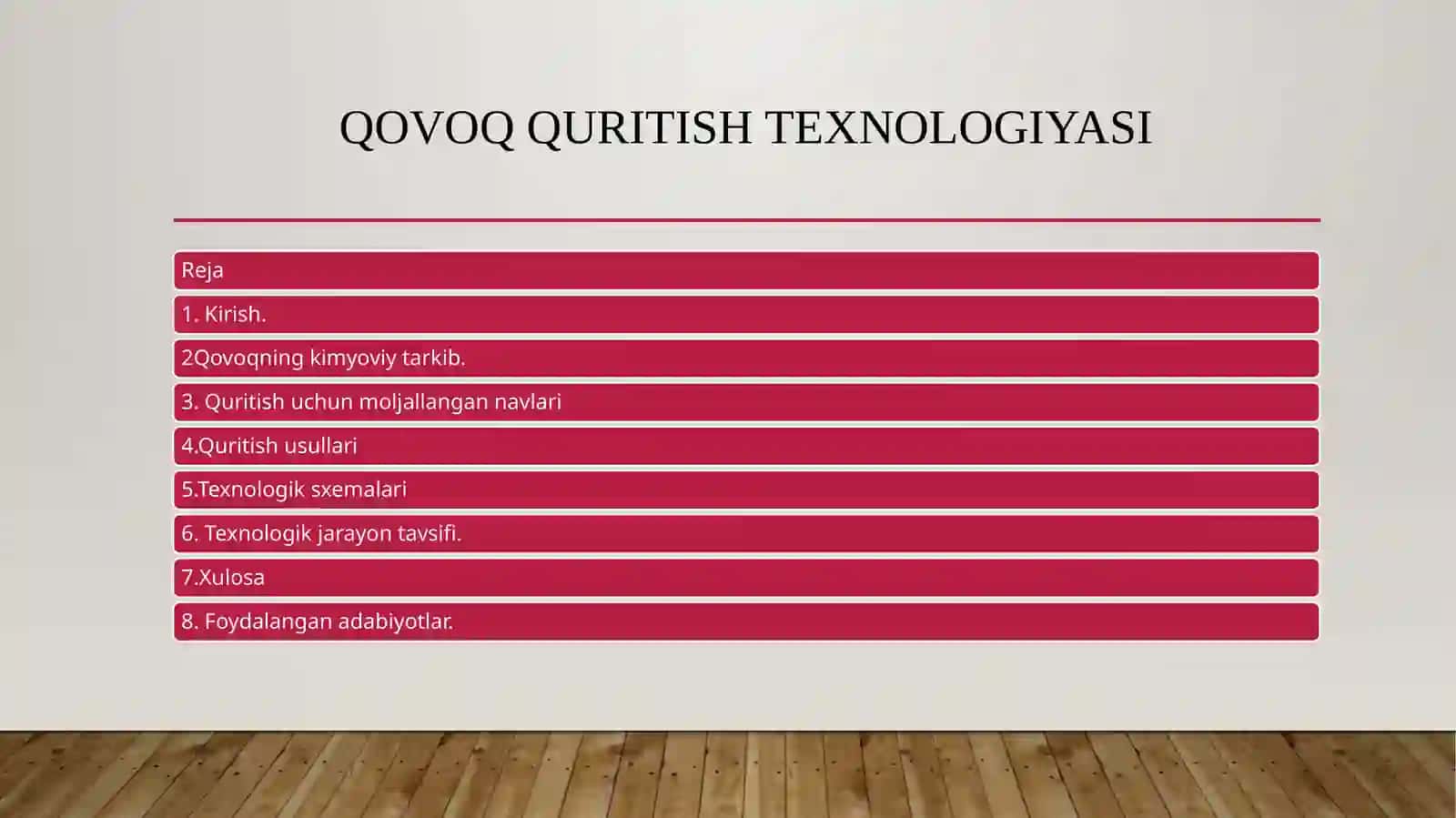 Qovoqquritishtexnologiyasi 2