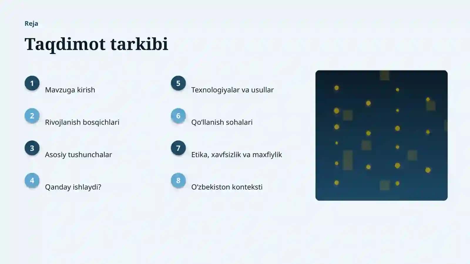 SUNʼIY INTELLEKT • PROFESSIONAL TAQDIMOT 2