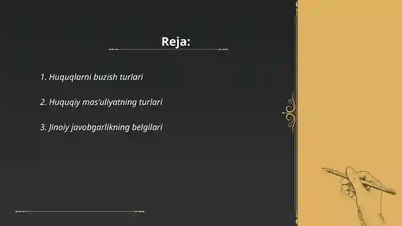 Huquq patologiyasi 2