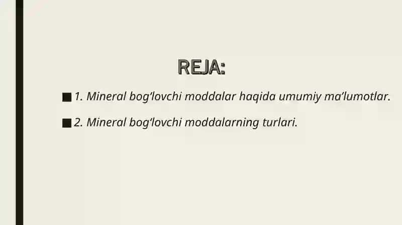Qurilish materiallari va buyumlari 2