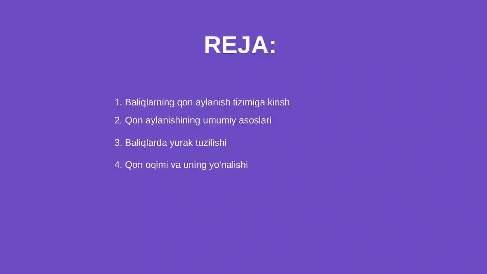 Baliqlarning qon aylanish tizimi 2