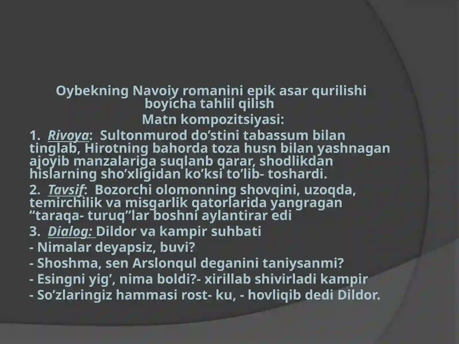 NAVOIY ROMANI 2
