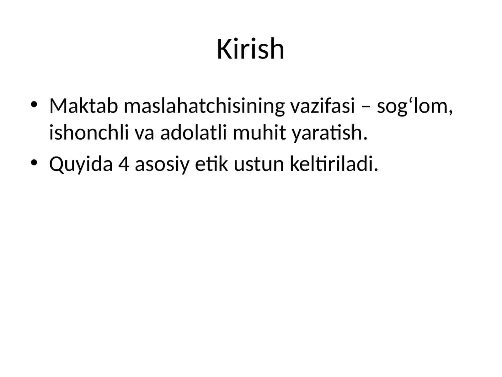 Maktab maslahatchisining kasbiy etik qoidalari 2