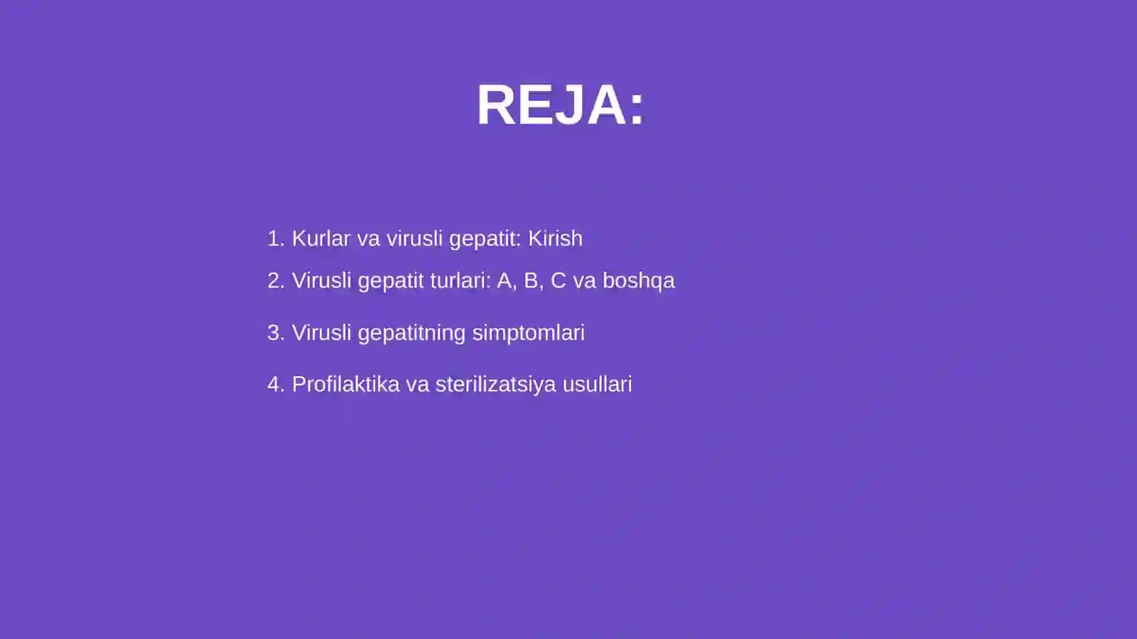 Kurkalarning virusli gepatit kasalligi 2