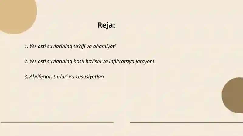 Yer osti suvlari 2