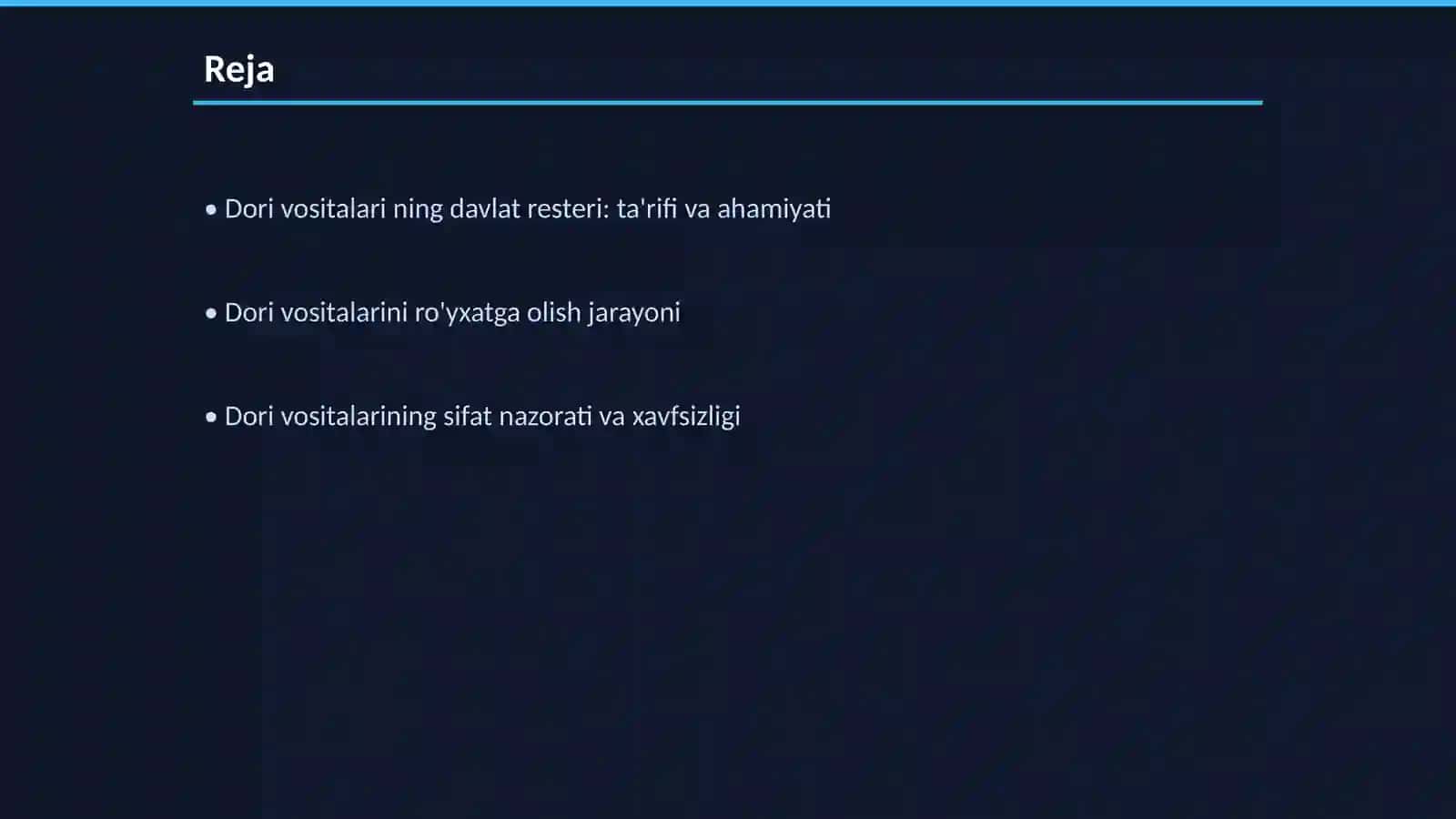 Dori vositalari ning davlat resteri 2
