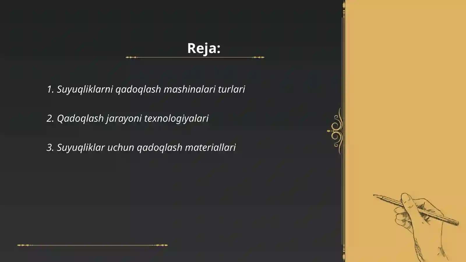 Suyuqliklarni qadoqlash asboblari 2