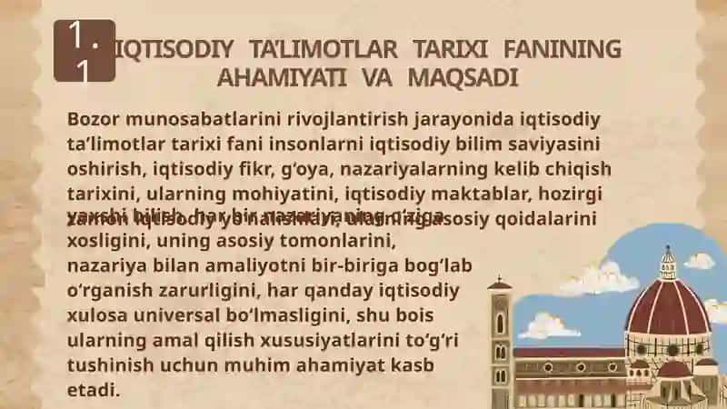 Iqtisodiy ta’limotlar tarixi 2