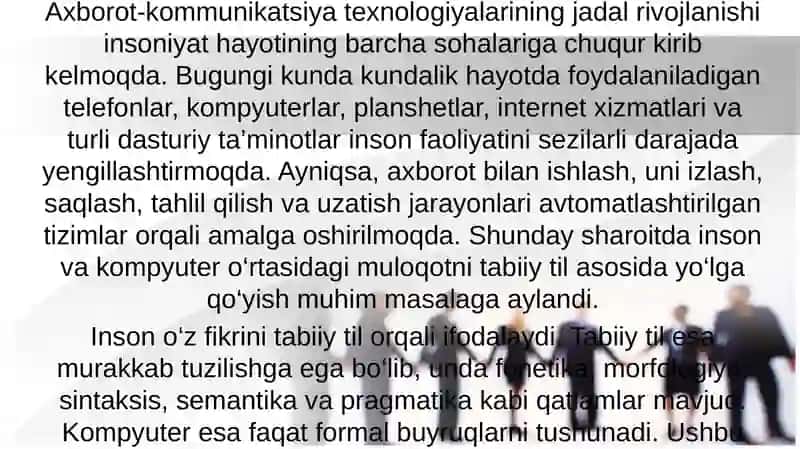 Talim va ilmiy xizmatlar 2